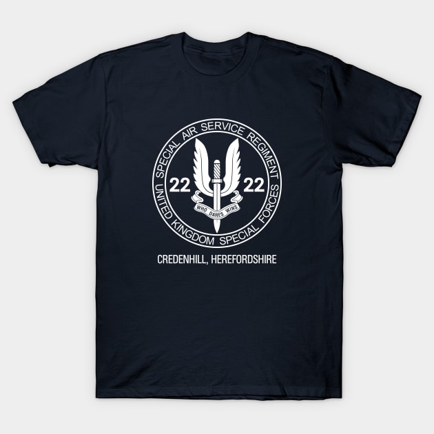 Mod.16 SAS Special Air Service T-Shirt by parashop